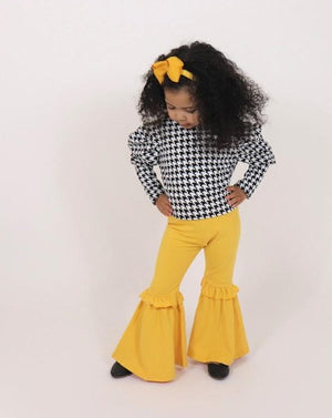 The Bella Pants-Mustard
