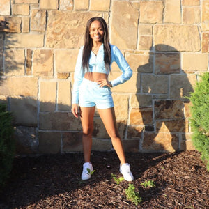 "The Terry Set-Sky Blue