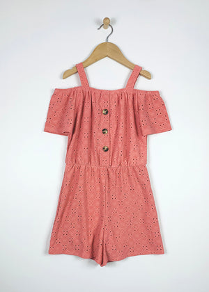 "The Summertime Romper"- Blush