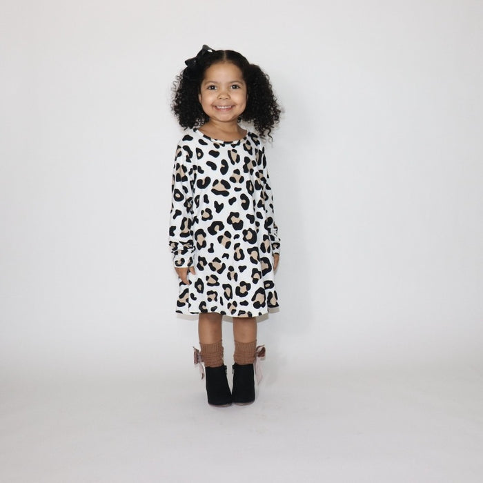 Sassy Swing Dress "Leopard"